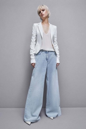 Patrizia Pepe 1-button Jacket Weiß | 952401-DQU
