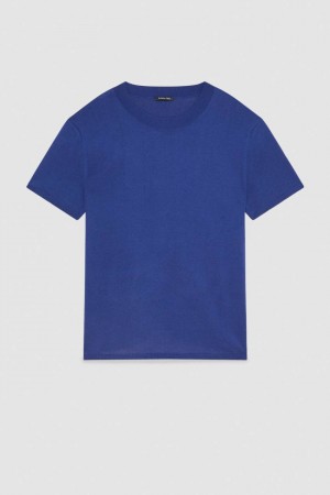 Patrizia Pepe Boxy T-shirt Hellblau | 289743-YED