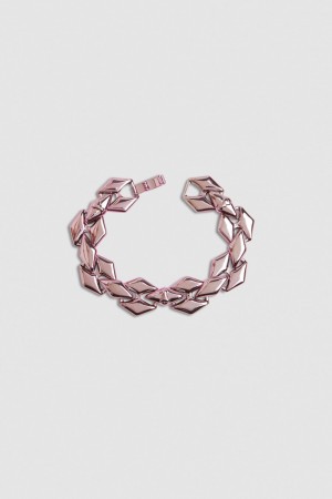 Patrizia Pepe Bracelet With Personalized Links And Micro Fly Rosa | 985237-UEQ