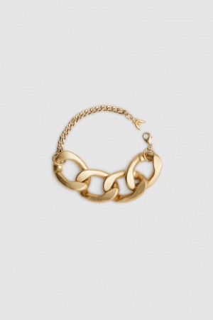 Patrizia Pepe Brass And Aluminum Bracelet Gold | 231950-SQG