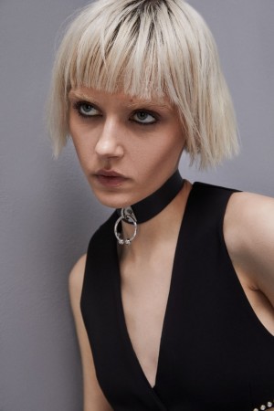 Patrizia Pepe Chocker With Piercing Schwarz | 832954-MYL