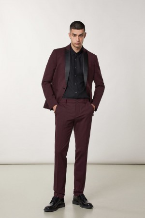 Patrizia Pepe Classic Gabardine Pants Lila | 678410-WAF