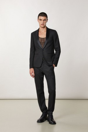 Patrizia Pepe Classic Slim Fit Pants Schwarz | 287904-LFY