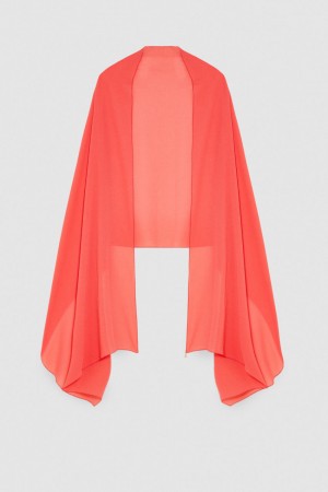 Patrizia Pepe Crepe Stole Rosa | 679432-TJV