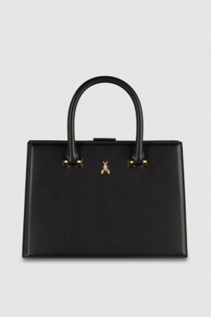 Patrizia Pepe Fly Bamby Shopper Schwarz | 732568-GZB