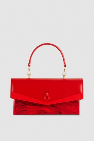 Patrizia Pepe Fly Bamby Shoulder Bag With Chain Rot | 483156-WYE