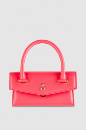 Patrizia Pepe Fly Bamby Shoulder Bag With Handles Rosa | 872319-HAN