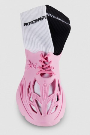 Patrizia Pepe Gummy Pepe Sneakers Rosa | 945326-JEQ