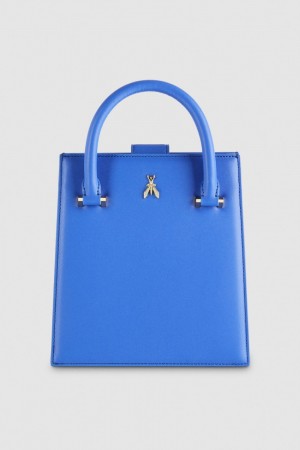 Patrizia Pepe Handbag With Shoulder Strap Blau | 562103-KED