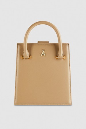 Patrizia Pepe Handbag With Shoulder Strap Beige | 043928-QEG