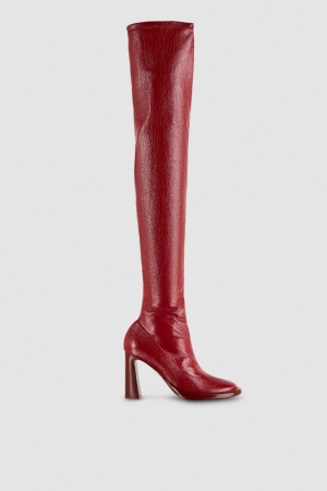 Patrizia Pepe Heeled Boots Rot | 750832-BTJ