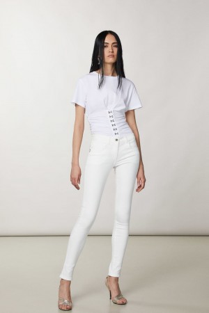 Patrizia Pepe Jeggings Weiß | 108256-FWY