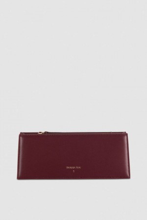 Patrizia Pepe Leather Shoulder Pocket Bag Lila | 327950-HVD