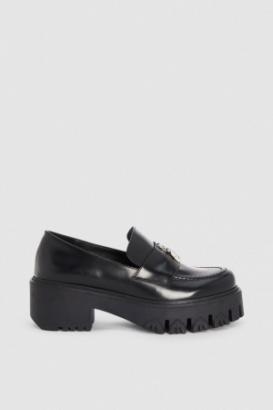 Patrizia Pepe Loafers Schwarz | 412698-SUK