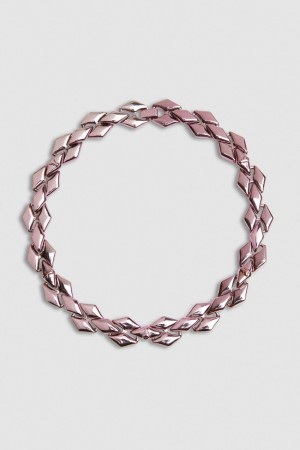 Patrizia Pepe Necklace With Personalized Links And Micro Fly Rosa | 638914-LEG