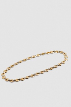 Patrizia Pepe New Chain Brass Belt Silber | 537102-GBC