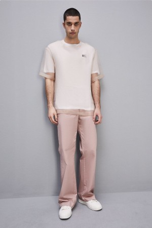 Patrizia Pepe Short Sleeve Jersey T-shirt Weiß | 429571-XHL