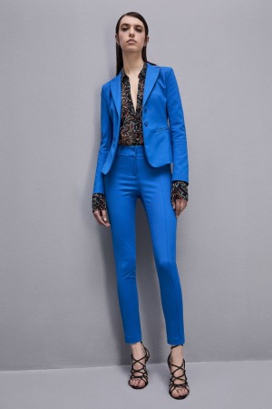 Patrizia Pepe Slim Pants Blau | 503216-LNS