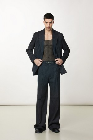 Patrizia Pepe Soft Pants With Zipper Grau | 276091-DBJ